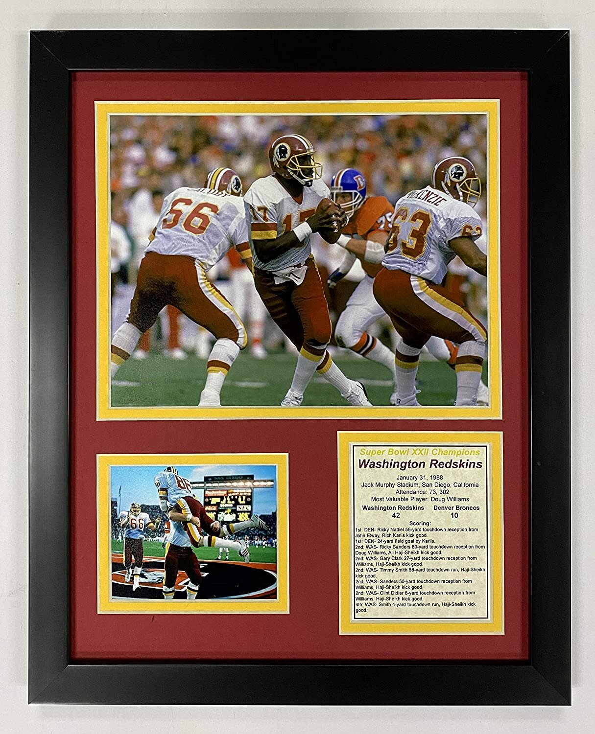 Denver Broncos Super Bowl 50 Champions Collage 8 x 10 Framed Football  Photo