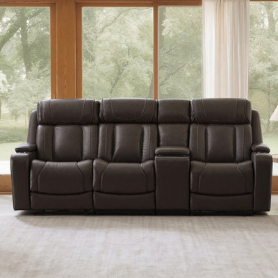 Alburtis 96.5'' Power Reclining Sofa With Console, Triple Motors, Power Headrest, Power Lumbar And Super Zero-Gravity