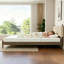 Matelas en mousse viscoélastique imprégnée de gel de 6 po Tri-Fold, matelas escamotable pliable avec housse lavable, poignée et antidérapant-130557057