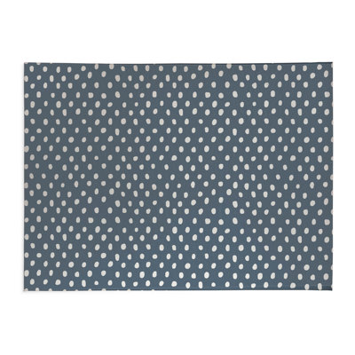 Dot Lyfe Charcoal Indoor Doormat