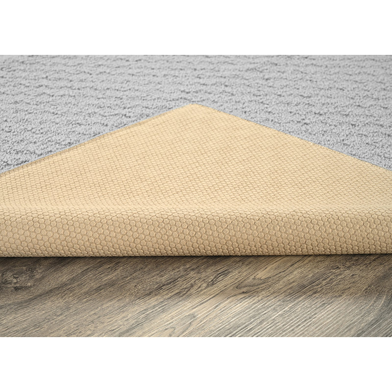Tapis argenté touffeté Lomax, Tapis de couloir 3 pi x 8 pi