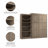 Arlex Queen Bed with Storage Unit (101W)-88513662