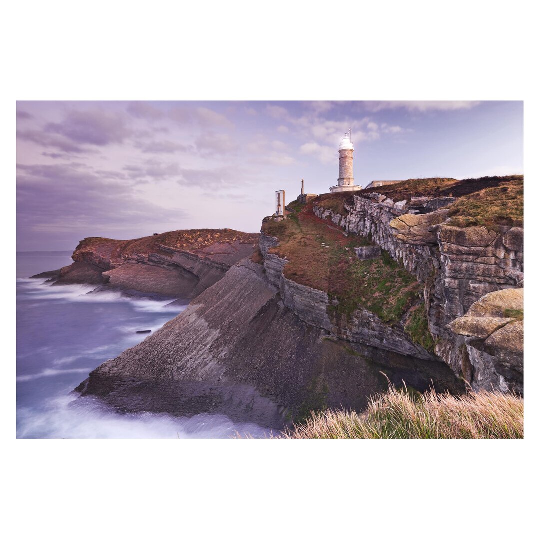 Strukturierte Fototapete Cliff and Lighthouse 3,2 m x 480 cm