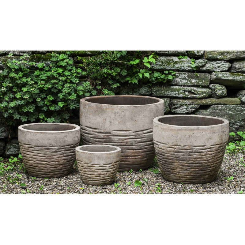Hyphen Handmade Planter, Antico Terra Cotta
