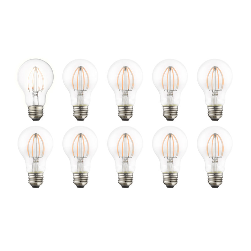 Mcswain 8 W A19 E26/Medium (Standard) 3000 K LED Smart Bulb