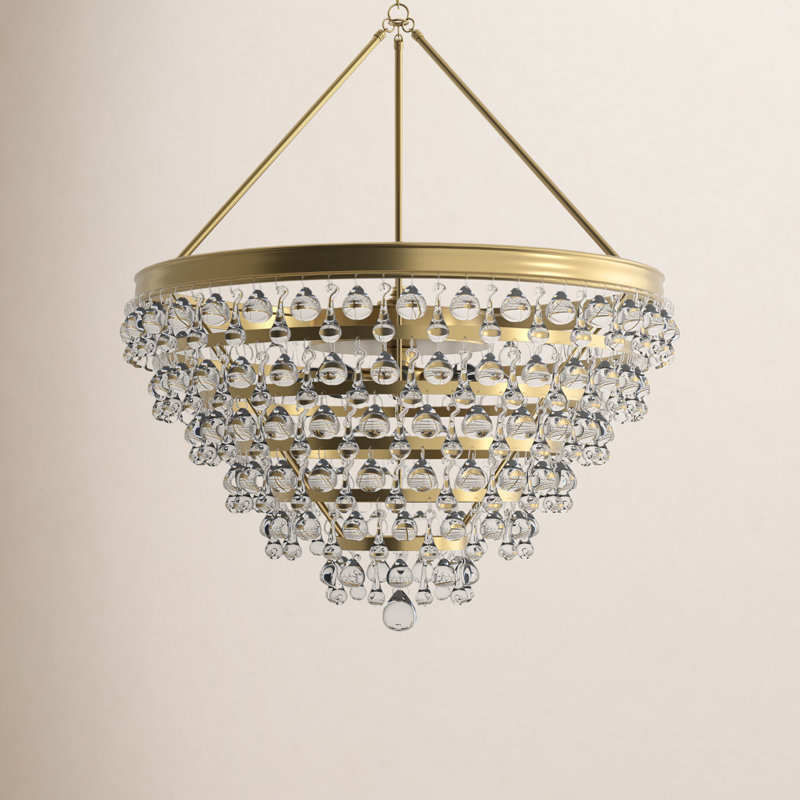 Alena 8 - Light Dimmable Tiered Chandelier