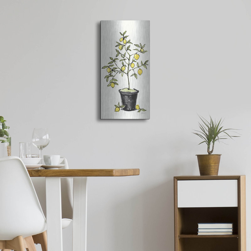 "Citron V" par Anne Tavoletti, H 24 po x l 12 po