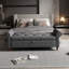 Banc de lit 63 po capitonné-1901856424