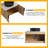 30'' Single Floating Bathroom Vanity With Ceramic Art Sink, Wall Mounted Bathroom Vanity With 2 Soft Close Doors-2079485822