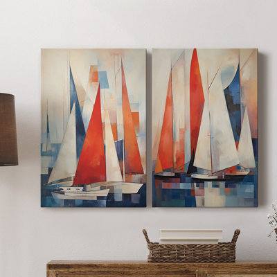 NAUTICAL Series CDVI-Premium Gallery Wrapped Canvas -Ready to Hang