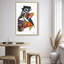 Manuel Roman - Capa Canvas Abstract Print by Oliver Gal, Black Frame, 10 x 15-1083470832-1331864536