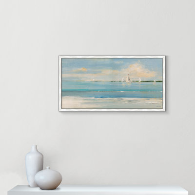 Windy Regatta Print by Sally Swatland