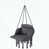 Coussin gris foncé / structure noire est en rupture de stock