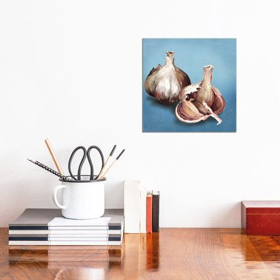 Garlic 1 Piece Wrapped Canvas Wall Art