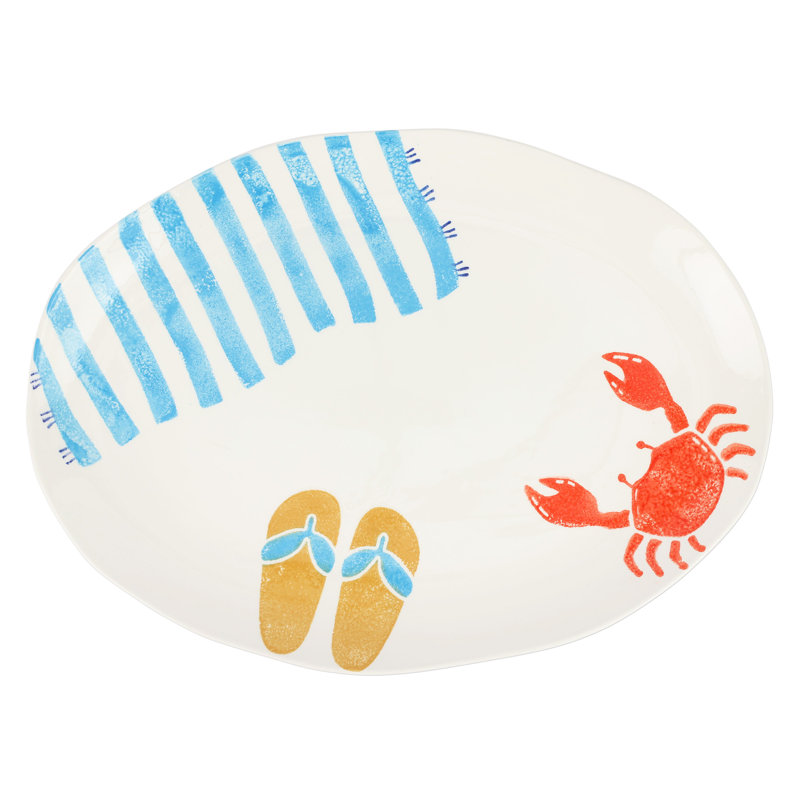 Riviera Earthenware Platters