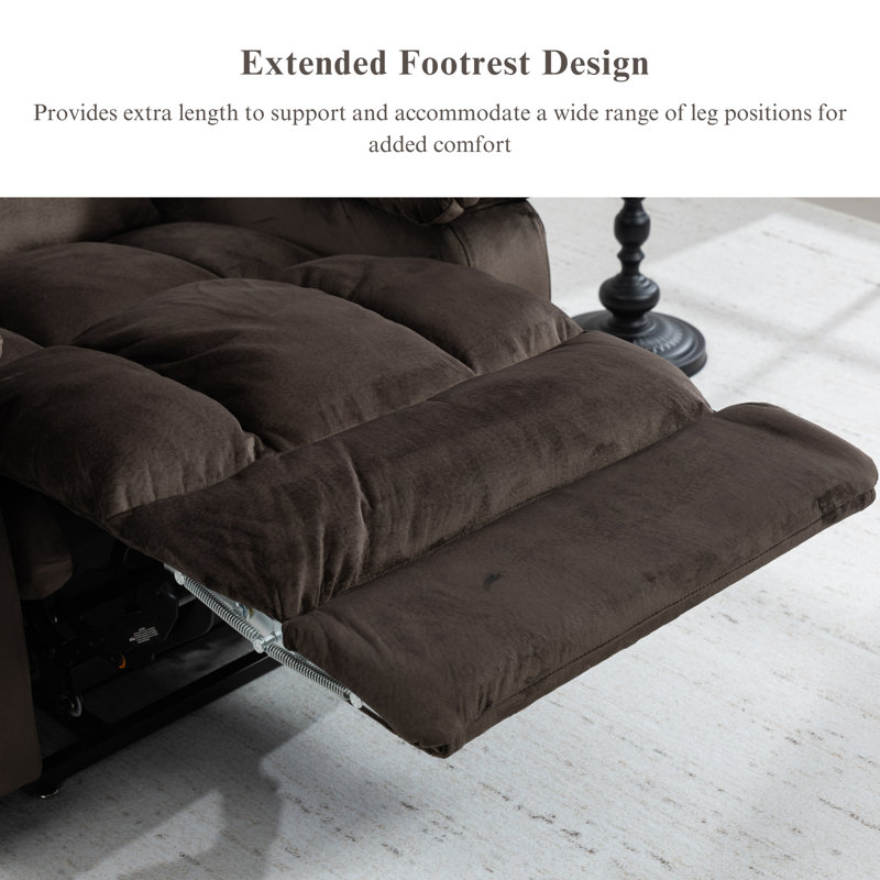 FAUTEUIL REHAUSSEUR ÉLECTRIQUE SURDIMENSIONNÉ, SUPPORTANT 227 KG (500 LBS), FAUTEUIL INCLINABLE ROBUSTE