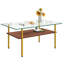 Table basse moderne en verre pour le salon-1974088719