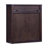Modern Boho Over-the-Toilet Storage Wall Cabinet with 2 Rattan Inlay Doors, Adjustable Shelves & Solid Wood-1076687725
