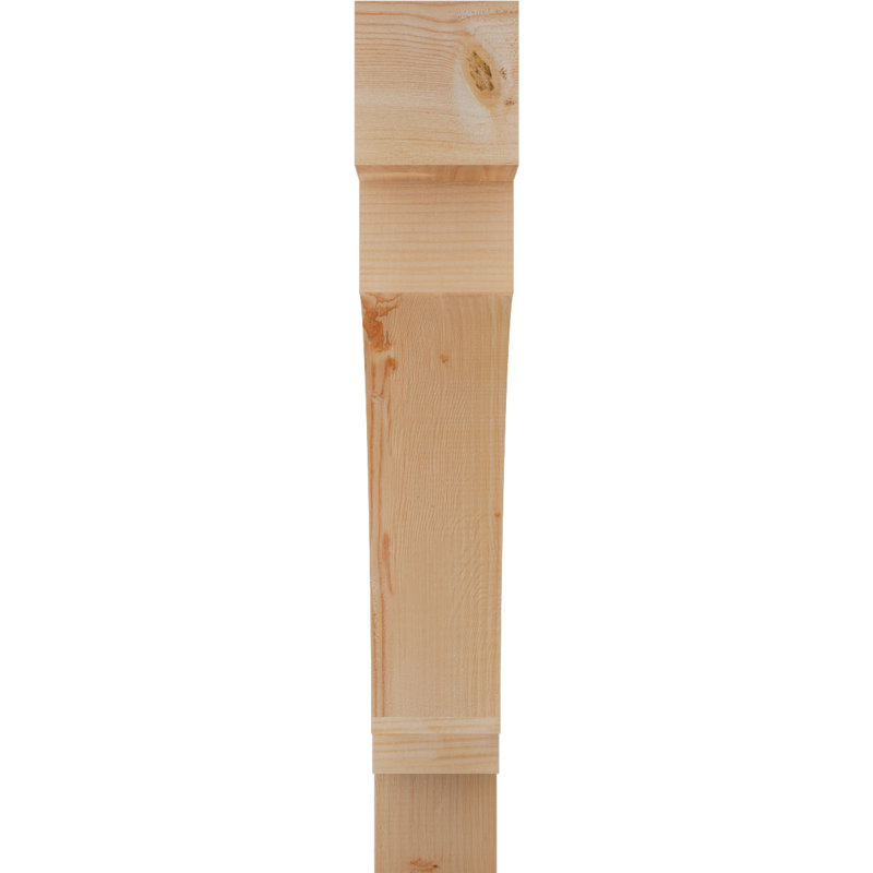 Support de bloc impérial, Douglas (sciage brut), H 38 po x l 6 po x P 38 po