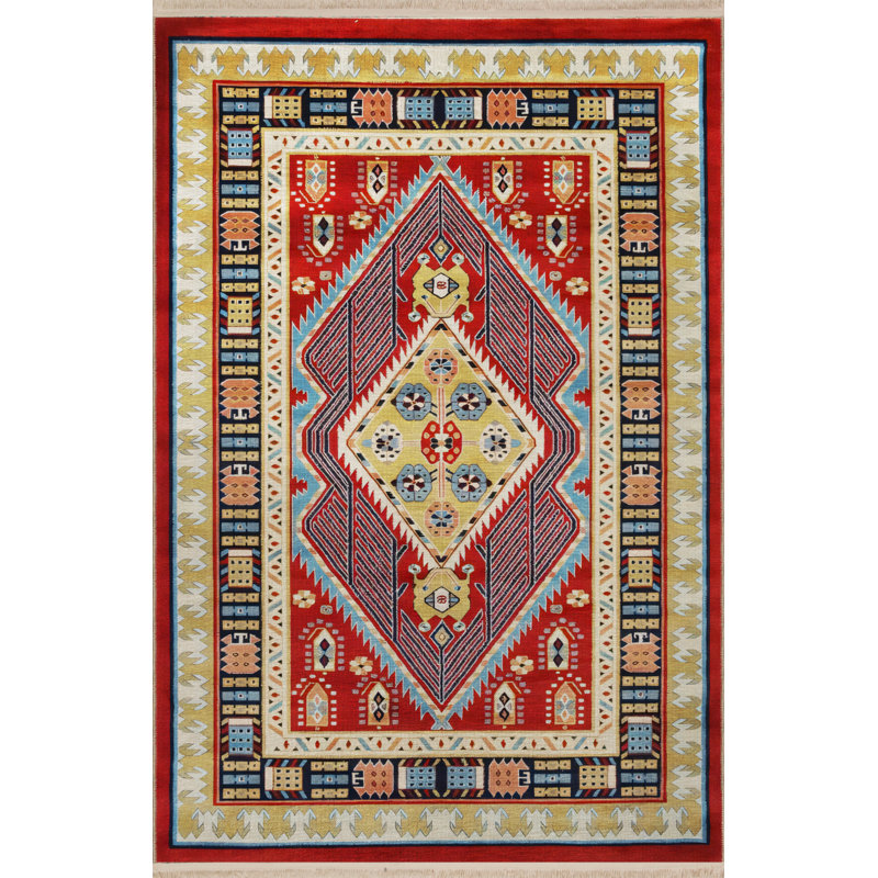 Tapis rectangulaire Villo, Tapis de couloir 4 pi x 9 pi 11 po