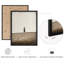Art mural encadré arbre minimal dans un champ, impression de paysage moderne aux tons neutres pour un décor minimaliste ou scandinave-112375288-112375289
