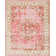 Tapis oriental rose 