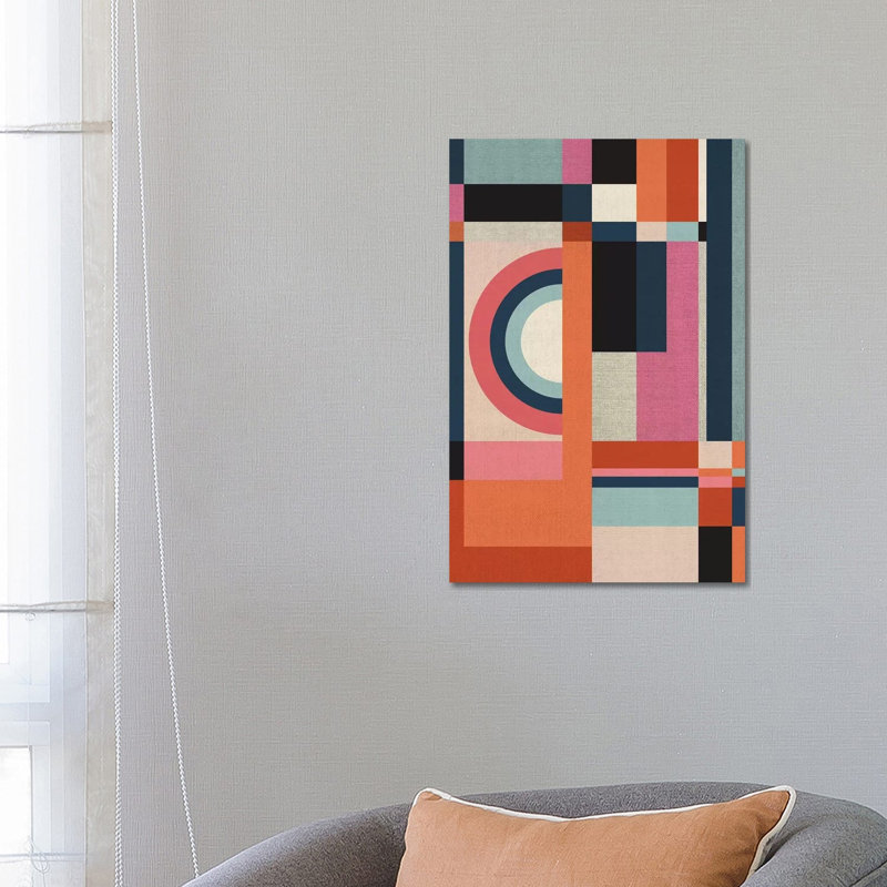 Graphic VI by Susana Paz - Wrapped Canvas Print, 66.04 cm H x 45.72 cm W