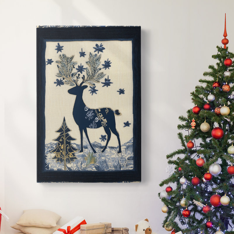 Art des Fêtes de Noël - Toile tendue avec châssis DCCLX, H 27 po x l 18 po