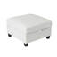 Repose-pieds de rangement modulaire blanc 29,5 po