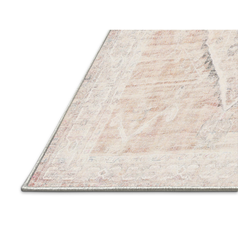 Tapis beige/gris traditionnel Fredi, Rectangle 3 pi x 5 pi