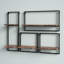 Brooksville 4 Piece Accent Shelf-1709853737
