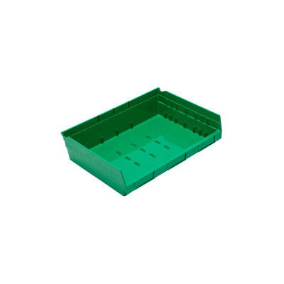 239CBCB40C9442339977EF781E024EFB Ensemble de 6 bacs verts classe L 12 po x l 17 po x H 4 po