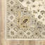Tapis beige tissé à la machine Caryll-1353240599