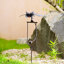 Wind Spinners pour hibou de jardin en métal