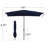 Le 10' x 6' 5" Rectangular Tilt Market Umbrella-2107552712