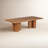 Pompano Solid Wood Top Coffee Table-1161944629