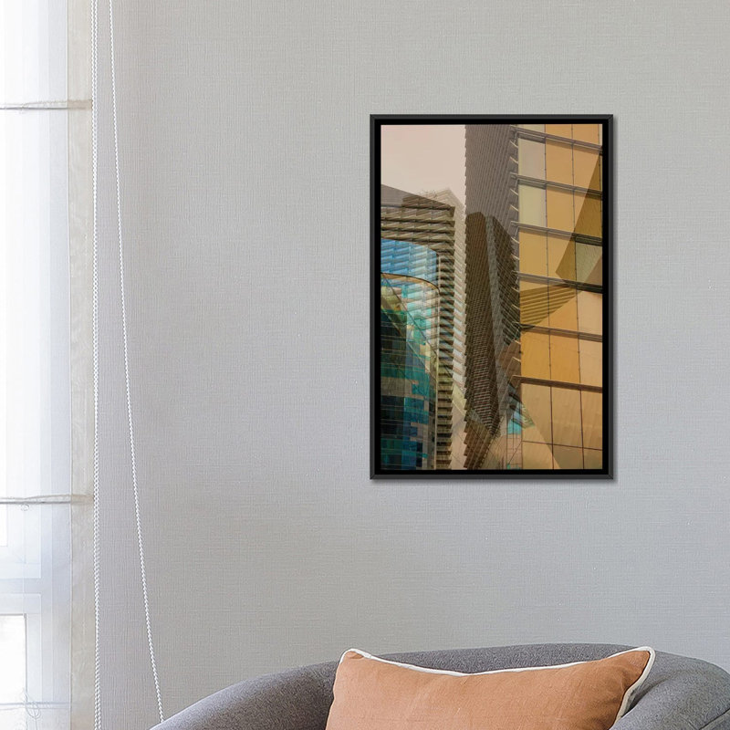 «Double Take II», impression sur toile, H 18 po x l 26 po x P 1,5 po, Pas de tapis, Toile tendue