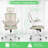 Oladele Home Ergonomic Office Chair With Adjustable Headrest & Lumbar Support, Swivel High Back Computer Chair, Breathable Mesh Desk Chair, PU Silent Wheels, Flip-Up Arms-795092332-795092335