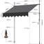 13cm X 13cm Rectangular Balcony Parasol