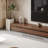 Brown 6 Drawers TV Stand