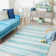 Margene Rug Hand Woven Cotton Striped Rug