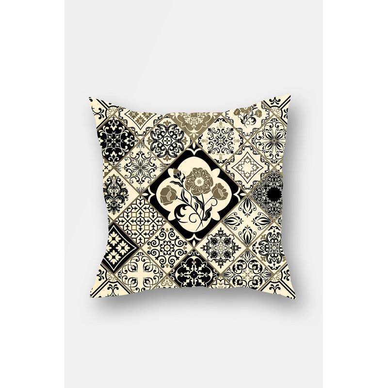 Housse de coussin Kylah, Brun