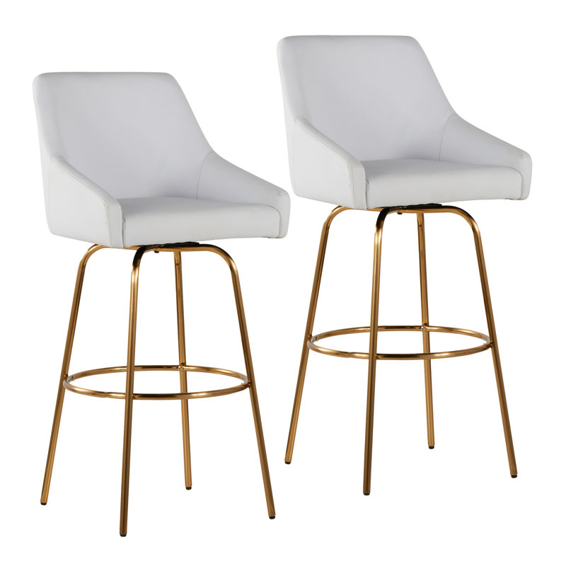 Fixed-Height Barstool with Swivel