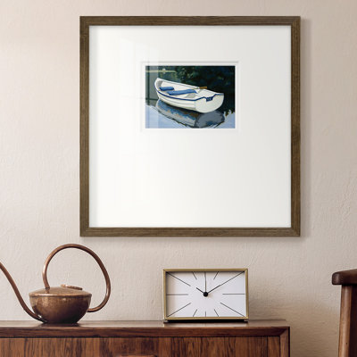 Doretha Colorful Row bateau I, reproduction d'art encadrée