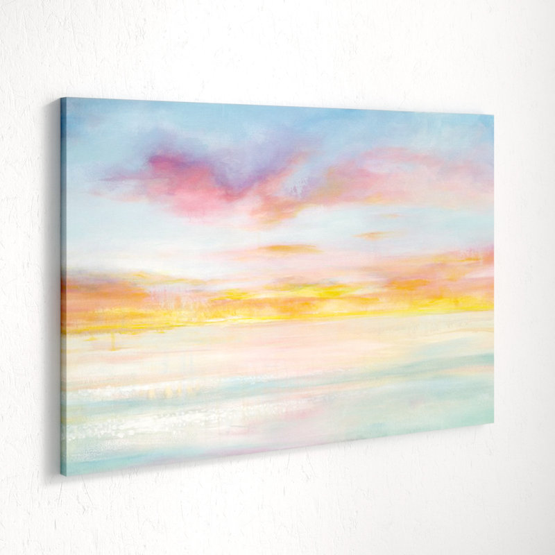 " Pastel Sky " by Danhui Nai, 40" H x 60" W x 1.5" D, Wrapped Canvas, No Frame