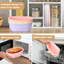 4 pièces de paniers à l'épreuve du pain en silicone panier ovale Banneton 10 pouces