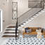 Carreau de porcelaine à motifs pour mur et plancher de 10 po x 10 po Stella