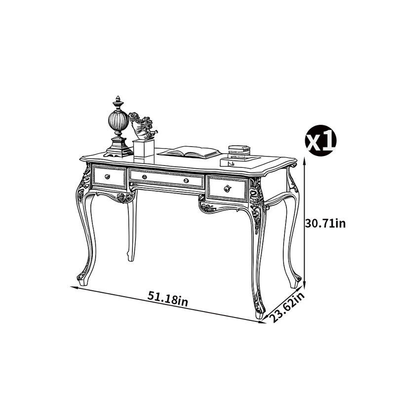 Bureau de style européen classique