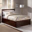 Lit plateforme en bois massif avec lit gigogne Huntsville par Harper Orchard-717563478-717563473