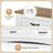 Migneco 6 Drawer 47.2'' W Modern Wood Double Dresser with Metal Handles and Smooth Glide Drawers-1901362553